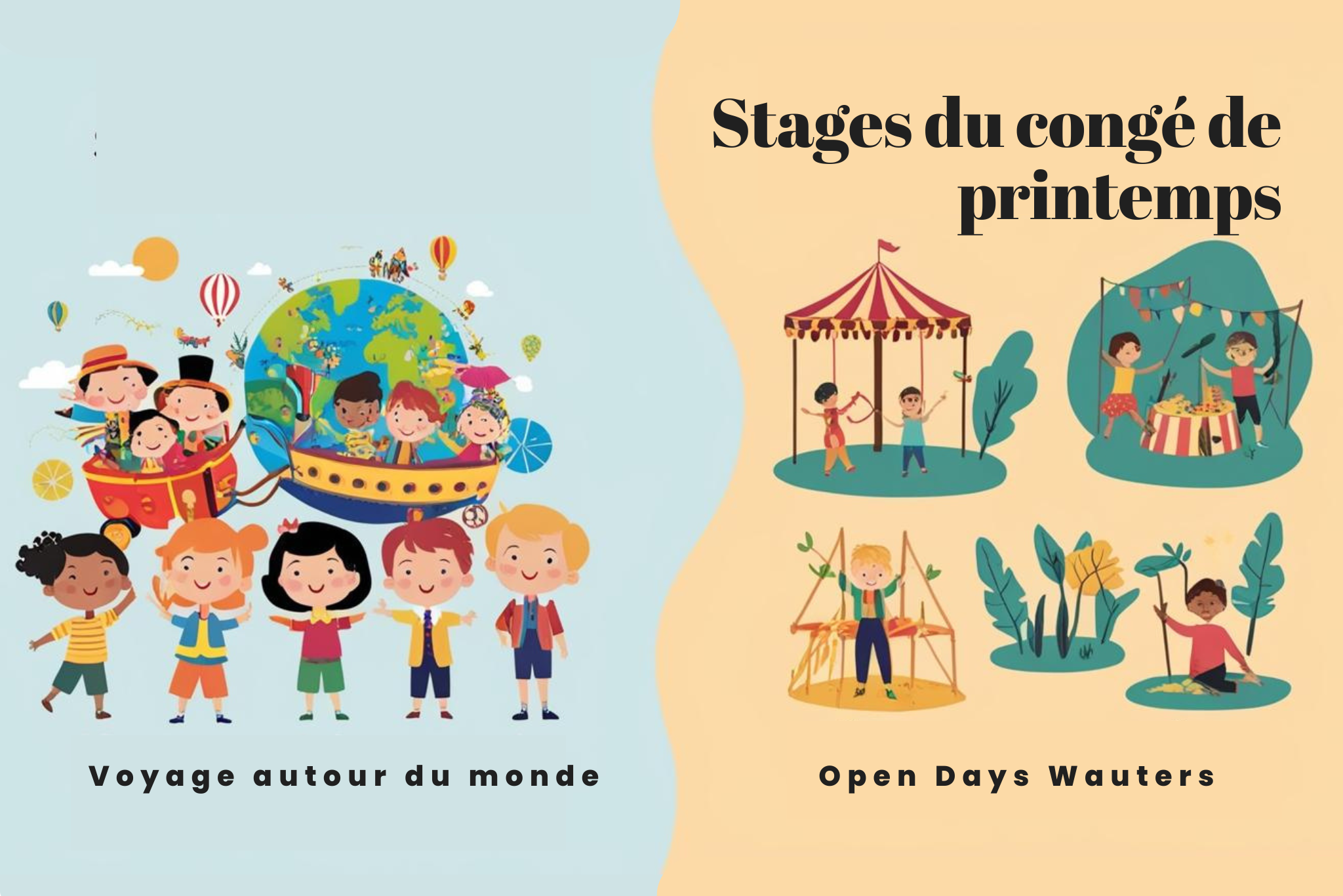 Stages du congé de printemps